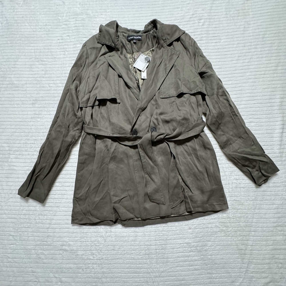 Catherine Malandrino Olive Green Blazer